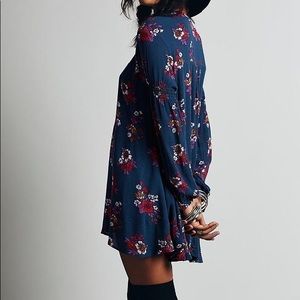 Free People Retro Print Swing Tunic